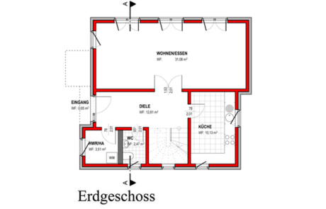 Erdgeschoss - Klassisch - Konzept E 400