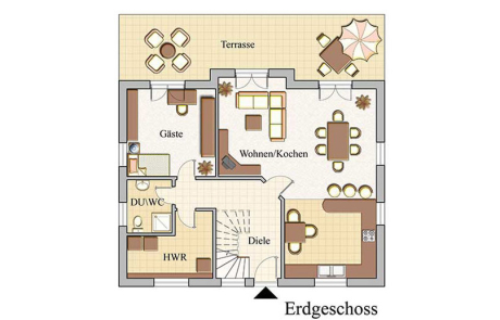 Erdgeschoss - Klassisch - Konzept E 600